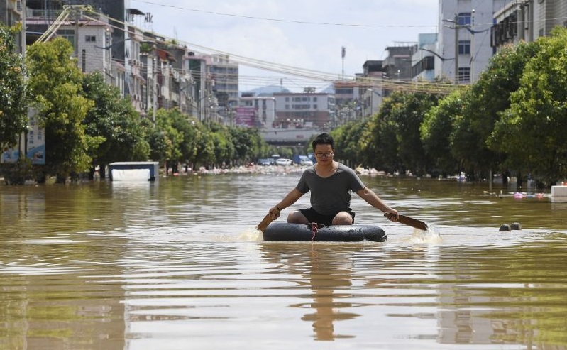 Banjir Bandang China di Provinsi Qinghai, Menelan Sedikitnya 17 Nyawa 