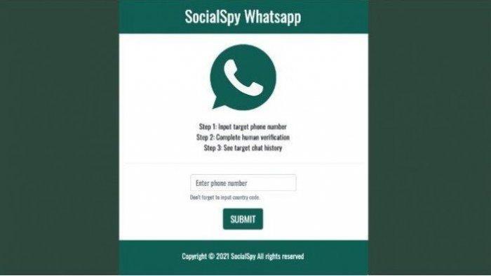 Cara Sadap WA Pasangan dengan Social Spy WhatsApp 2023, Gampang Banget Dijamin Gak Bakal Ketahuan