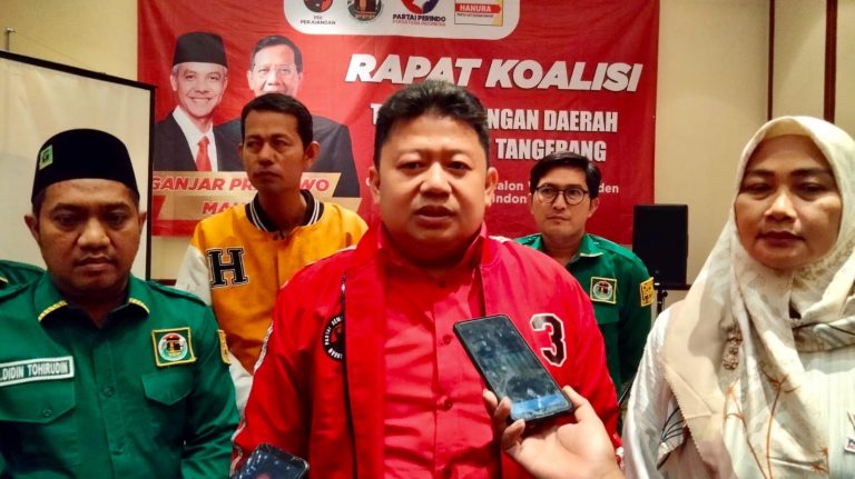 Ketua DPC PDIP Tangerang Tak Ambil Pusing Gibran Cawapres Prabowo: Kita Fokus Menangkan Ganjar-Mahfud!