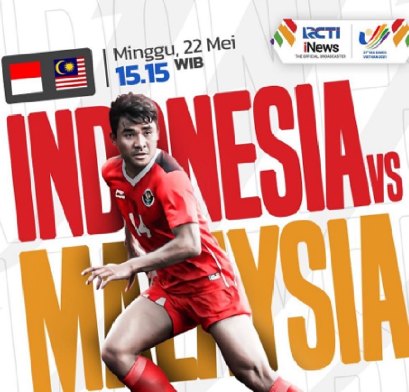 Link Live Streaming SEA Games 2021: Timnas Indonesia U-23 vs Timnas Malaysia U-23