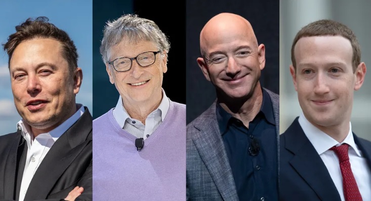 Ini 10 Orang Paling Tajir Selama COVID-19, Ada Elon Musk, Mark Zuckerberg, Bill Gates dan Jeff Bezos