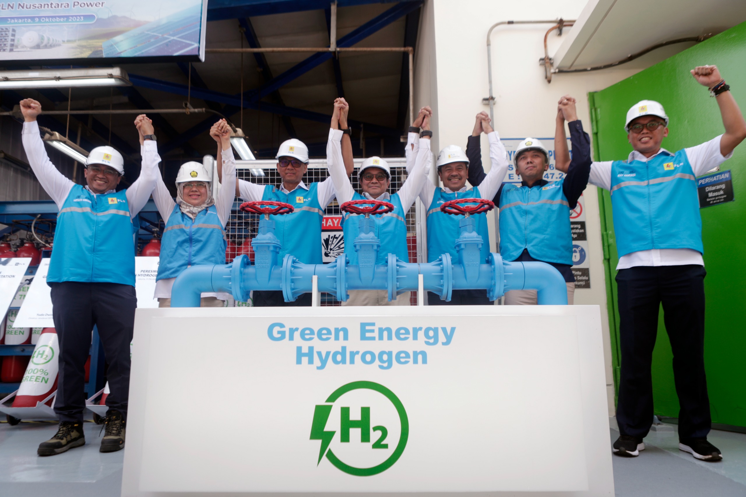 Resmikan Plant Pertama di Indonesia, Kementerian ESDM: 'PLN Miliki Cara Paling Cepat Hasilkan Green Hydrogen'