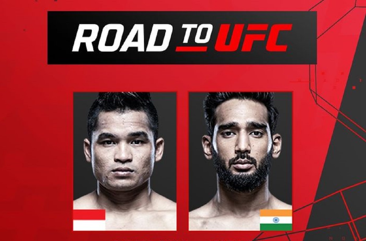 Link Live Streaming Final Road to UFC Gratis: Jeka Saragih vs Anshul Jubli