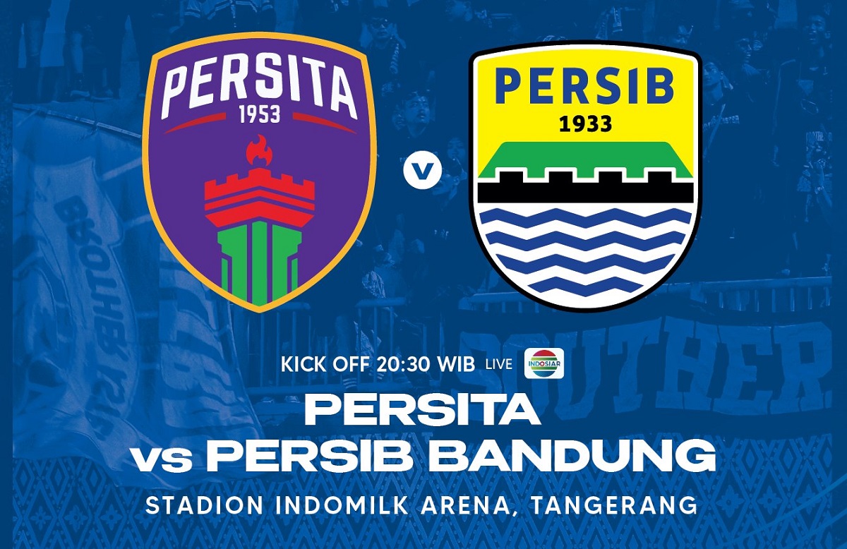 Link Live Streaming BRI Liga 1 2022/2023: Persita Tangerang vs Persib Bandung