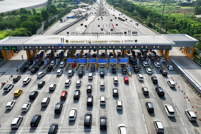 186.136 Kendaraan Sudah Masuk 5 Gerbang Tol Jakarta