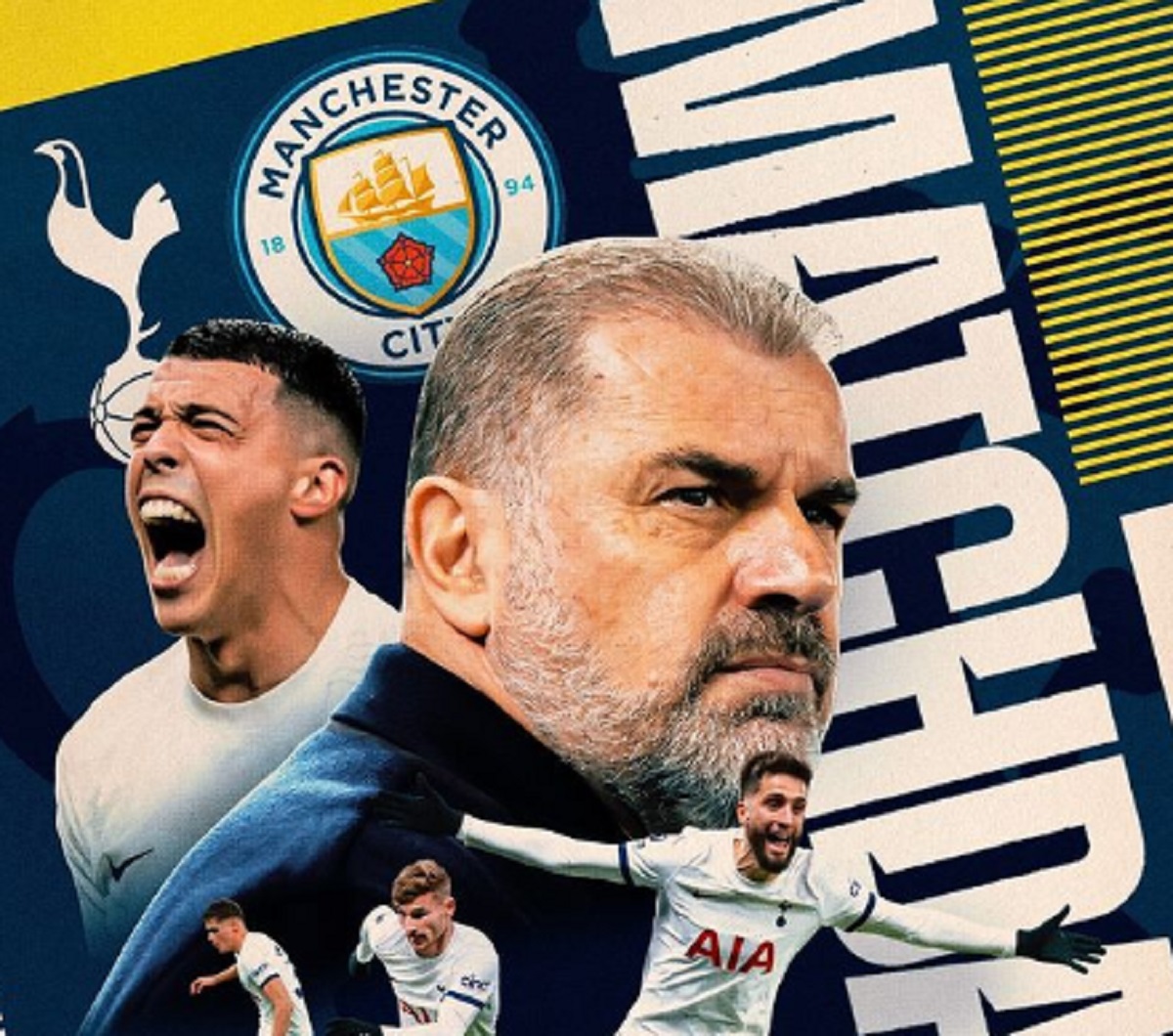Link Live Streaming FA Cup 2023-2024: Tottenham Hotspur vs Manchester City