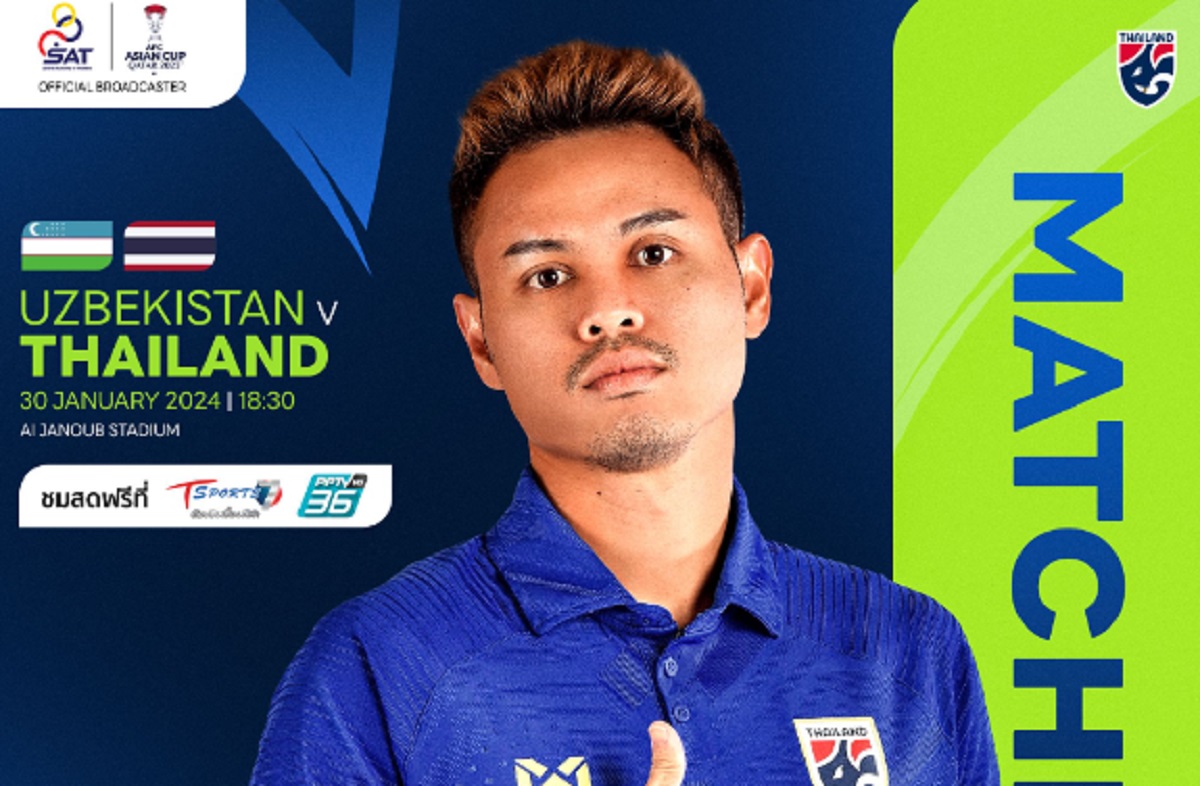 Link Live Streaming Piala Asia 2023: Uzbekistan vs Thailand