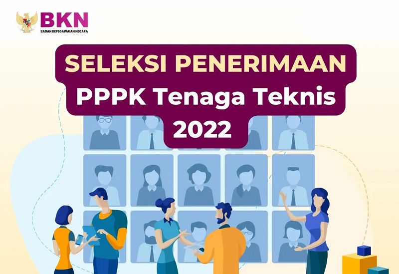 Buruan Daftar! Seleksi PPPK Tenaga Teknis BKN 2022 Buka 11 Jabatan, Cek Penempatannya di Sini