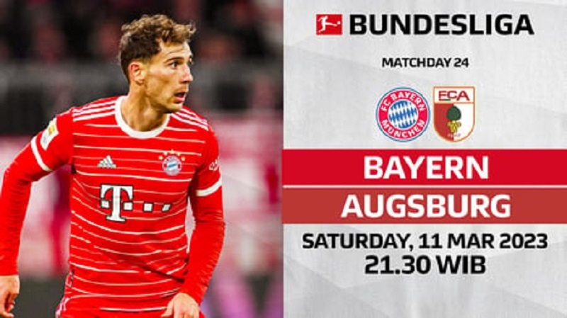 Link Live Streaming Bundesliga 2022/2023: Bayern Munchen vs Augsburg