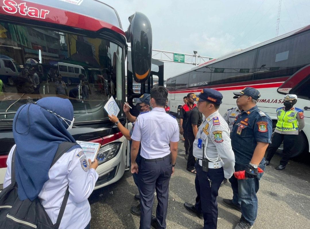 Jelang Libur Nataru, Seluruh Bus Antar Kota di Bekasi Akan Menjalani Ramp Check 