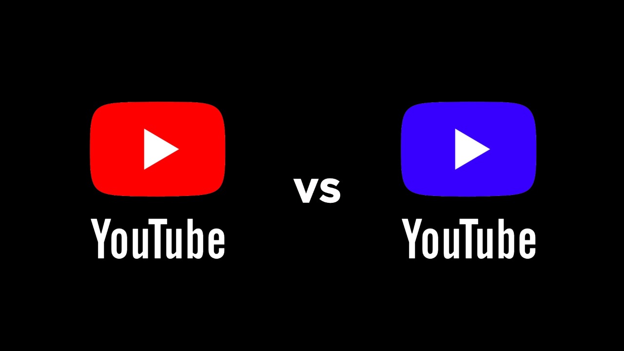 Youtube Biru vs Youtube Merah Original, Ini Perbedaan dan Kelebihannya Plus Link Download yang Bisa Diunduh