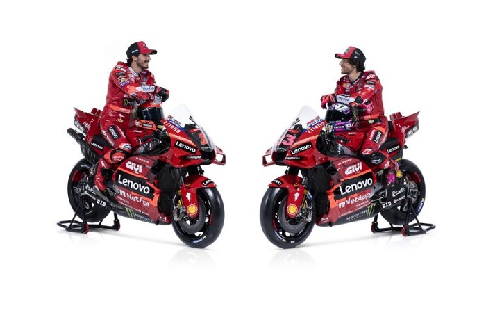 MotoGP 2023: Ducati Lenovo Andalkan Duet Rider Italia Francesco Bagnaia dan Enea Bastianini