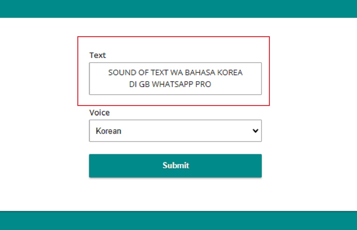 Terbaru! Cara Buat dan Pasang Sound of Text WA Bahasa Korea di GB WhatsApp Pro Gratis