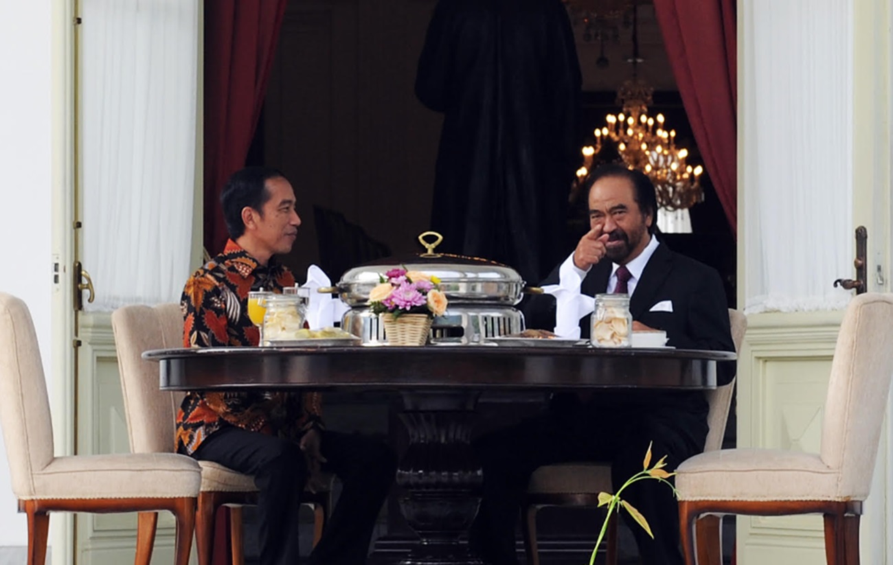 Ini Isi Pembicaraan Surya Paloh-Jokowi 1 Jam di Istana 