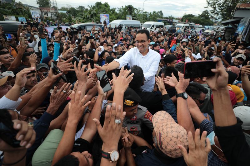 Anies Dapat Data dari Jokowi Soal Lahan Prabowo saat Debat Capres
