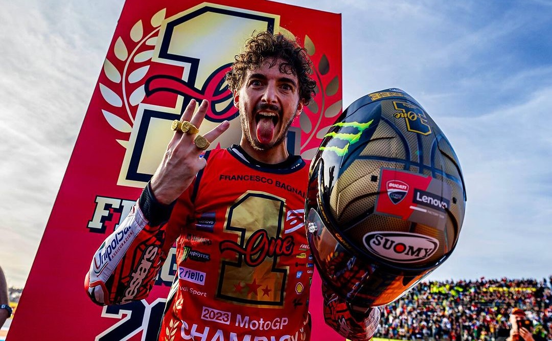 Bawa Pulang Helm Emas MotoGP 2023, Bagnaia: Terasa Sangat Luar Biasa