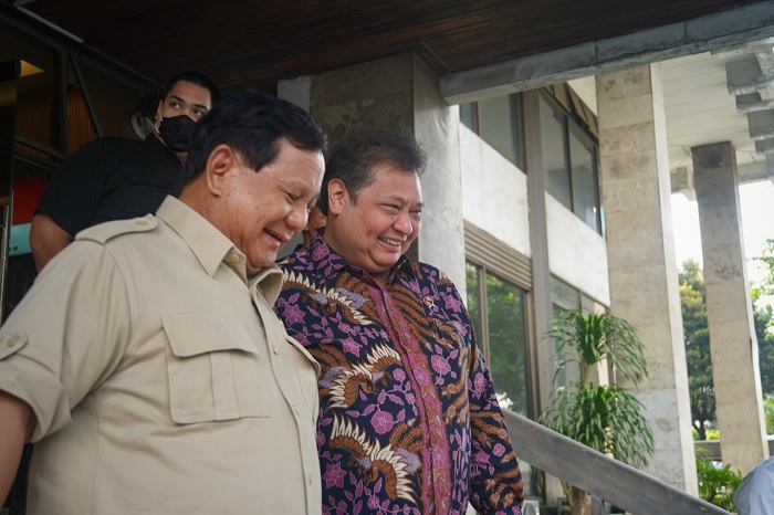 Pertemuan Empat Mata, Ini yang Dibahas Airlangga dengan Prabowo