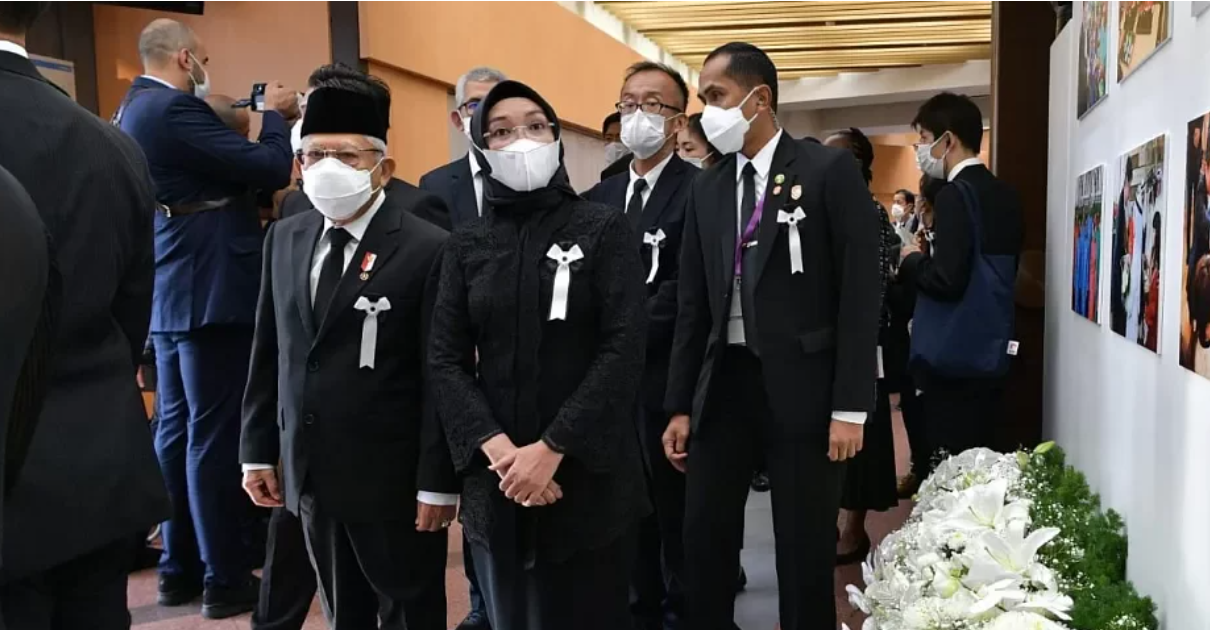Hadiri Pemakaman PM Jepang, Wapres Ma'ruf Amin: Shinzo Abe Punya Peran Penting