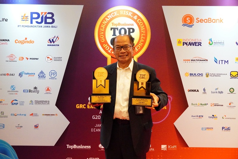 Raih Dua Penghargaan Ajang TOP GRC Awards 2022, Bukti Komitmen Jasa Marga Terapkan Good Corporate Governance