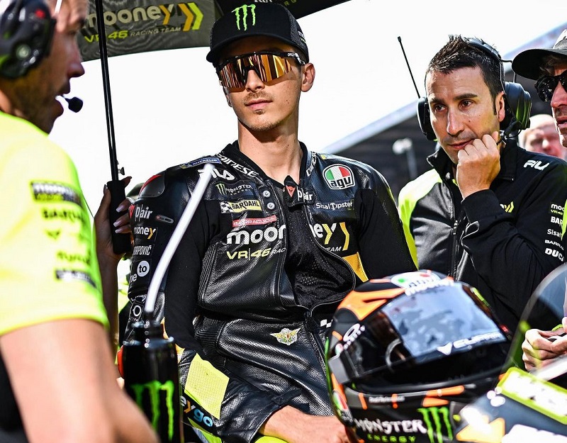 Terlibat Kontak dengan Alex Marquez di MotoGP Prancis, Luca Marini Alami Cedera Tulang