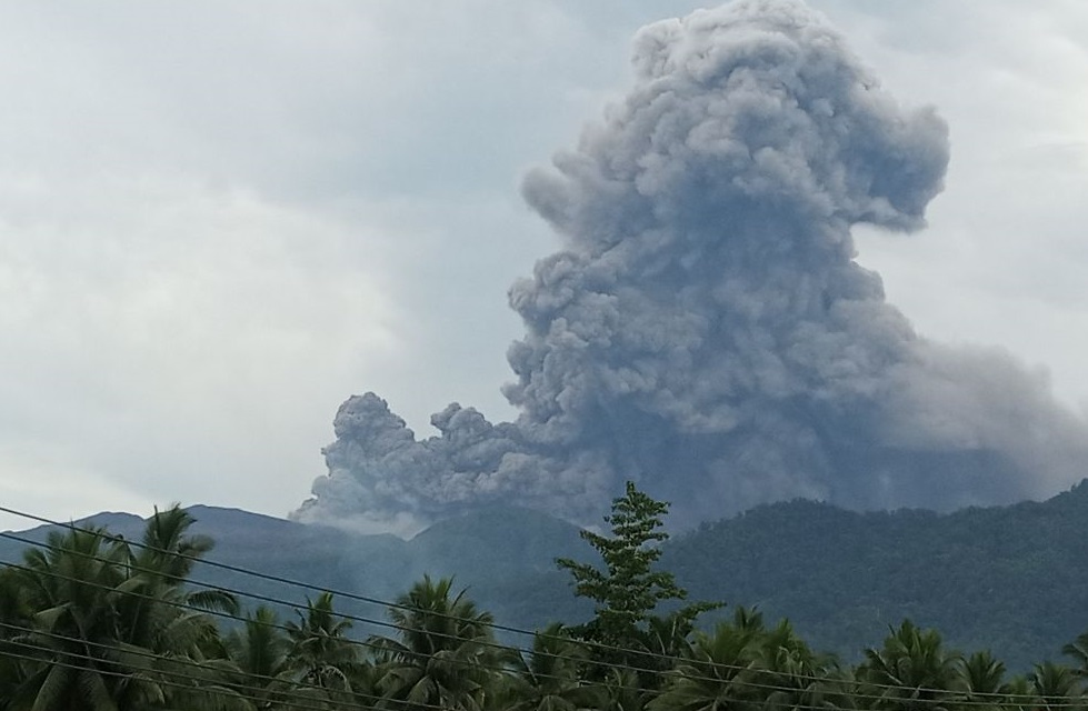 Gunungapi Dukono Erupsi Maluku Utara, 86.197 Warga Telah Rerdampak