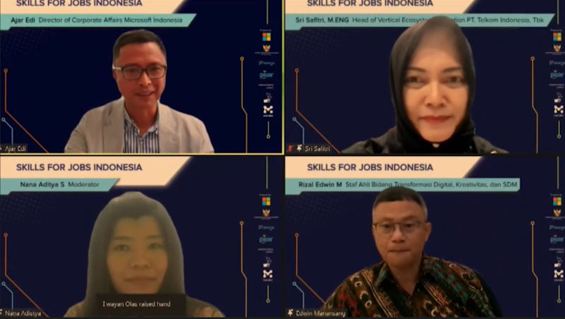  Kemenko Perekonomian Bersama Microsoft dan Pijar Mahir Luncurkan Program Skills for Jobs Indonesia