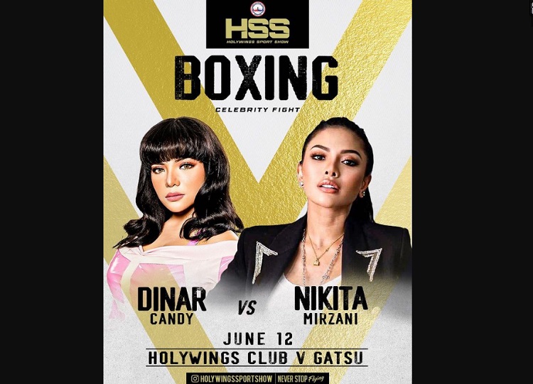 Nikita Mirzani vs Dinar Candy Adu Jotos di Ring 12 Juni: No Bacot Let's Fight! 