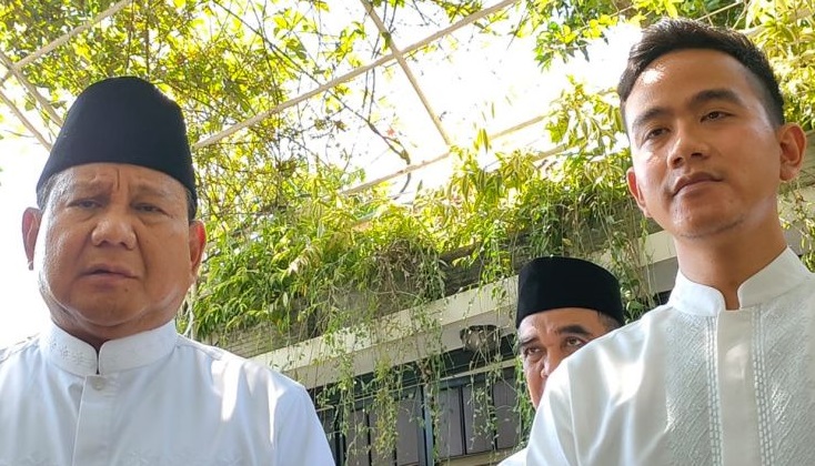 Prabowo Bertemu Gibran di Surakarta Atas Kemauannya Sendiri