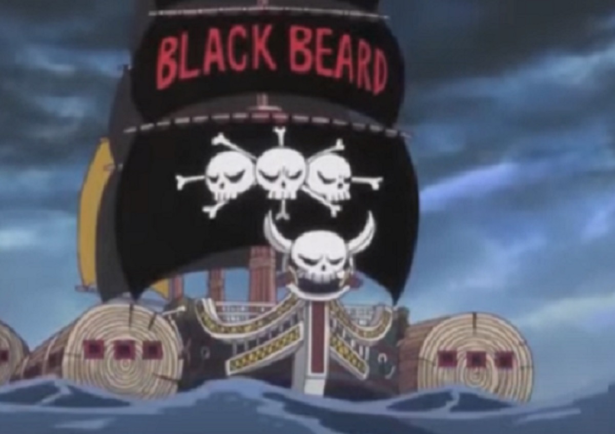 Spoiler One Piece 1079: Makin Kacau! Kapal Bajak Laut Blackbeard Tiba di Pulau Egghead 