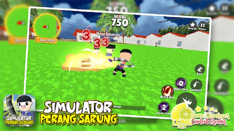 Download Simulator Perang Sarung 3D Hanya 46 MB, Game Seru Sambil Ngabuburit 
