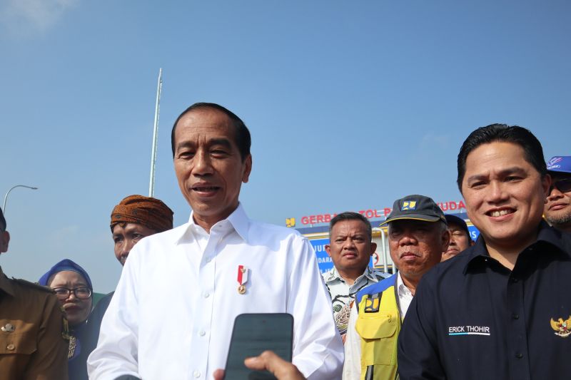 Presiden Jokowi Resmikan Jalan Tol Bocimi Seksi II Senilai Rp3,2 Triliun, Jakarta-Sukabumi Kini Hanya 2,5 Jam
