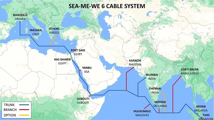 TelkomGroup Siap Gelar Kabel Laut Internasional Asia Tenggara-Eropa Telin Bersama Konsorsium SEA-ME-WE 6