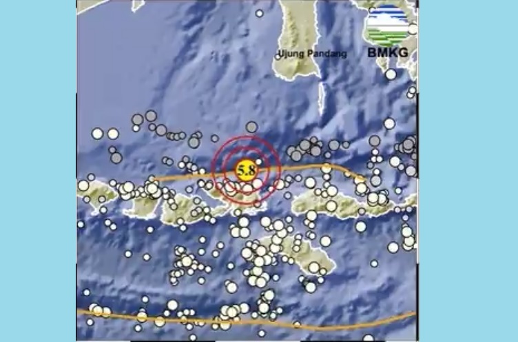 Gempa Bima Magnitudo 5,8, BMKG: Jenis Gempa Dangkal Tak Berpotensi Tsunami