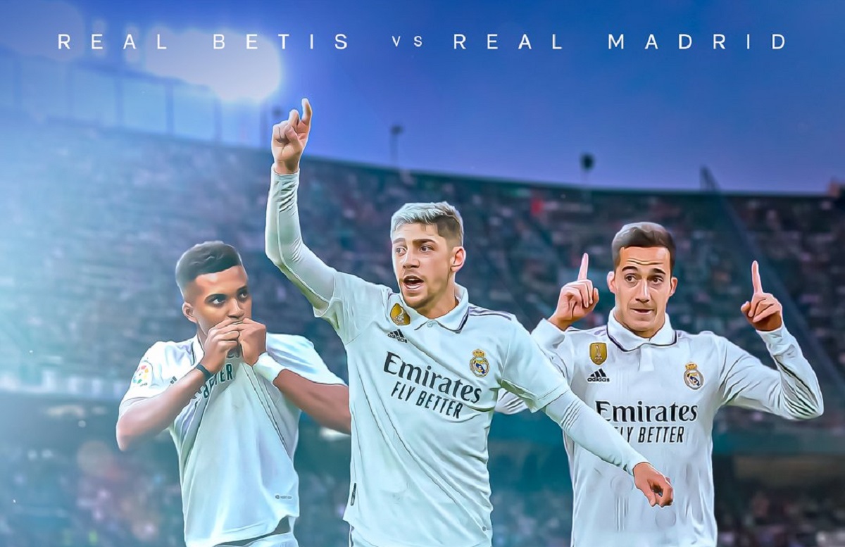 Link Live Streaming Liga Spanyol 2022/2023: Real Betis vs Real Madrid