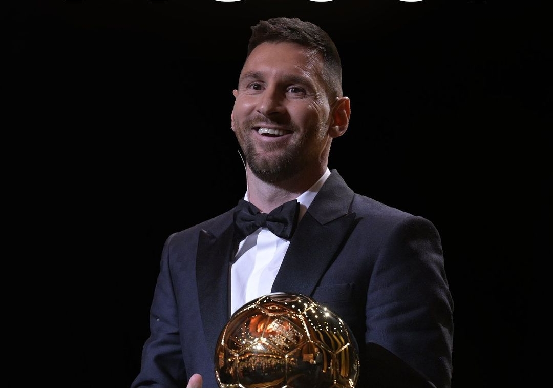 Sah! Messi Raih Ballon d'or yang ke-8 Kali