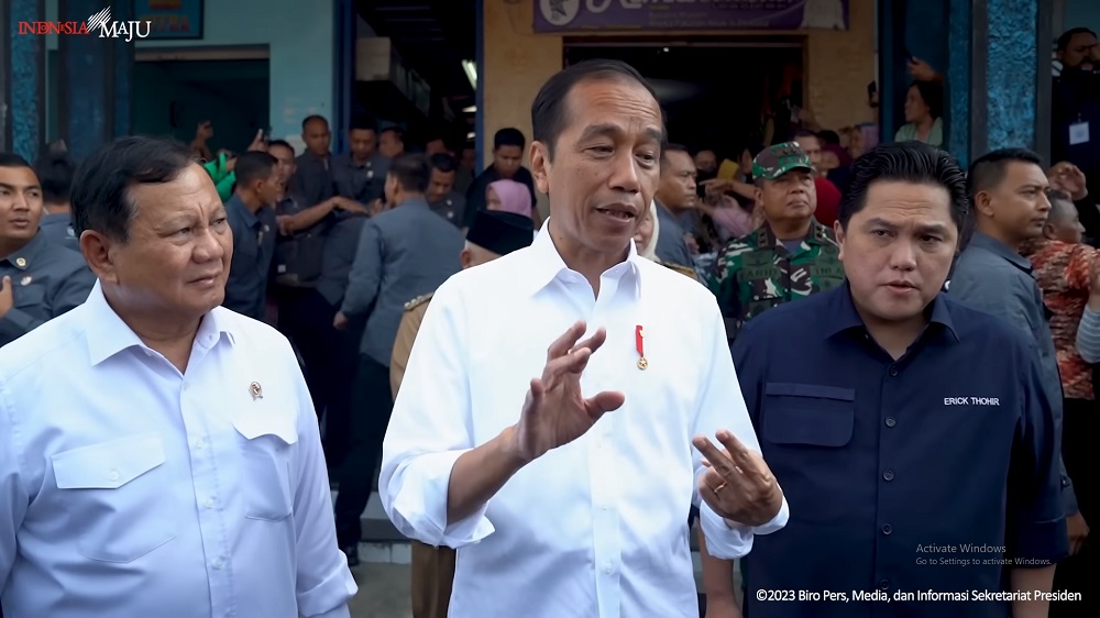 Dituding Minta PKB Dukung Prabowo Subianto-Erick Thohir, Jokowi: Capres-Cawapres Urusan Partai