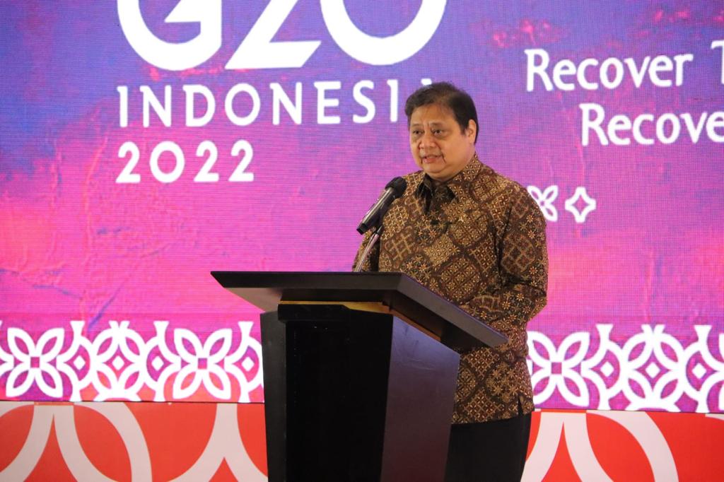 Menko Airlangga Ungkap Arahan Presiden Jokowi Terhadap Negara-Negara G20 untuk Dukung Pemulihan Ekonomi Global