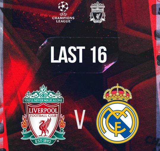 Hasil Drawing Babak 16 Besar Liga Champions: Ada Dua Big Match, Salah Satunya Liverpool vs Real Madrid