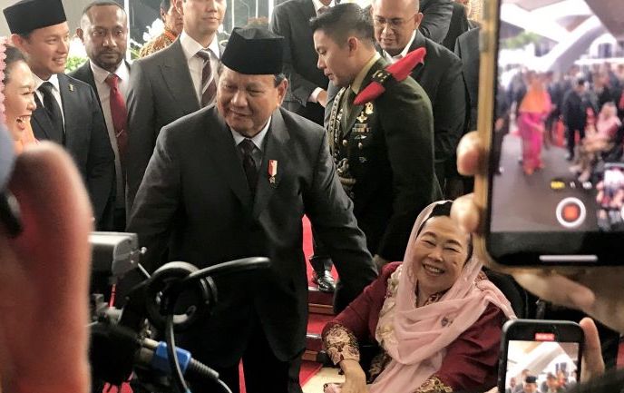 Prabowo Subianto Bertemu Yenny Wahid, Gus Dur Pernah Berkata Prabowo Jadi Presiden di Usia Tua