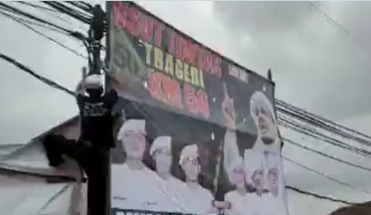 Penyebab Baliho Habib Rizieq Dicopot Paksa Masih Janggal, Helmi Felis Curiga: 'KM 50 Kejahatan Terencana?'
