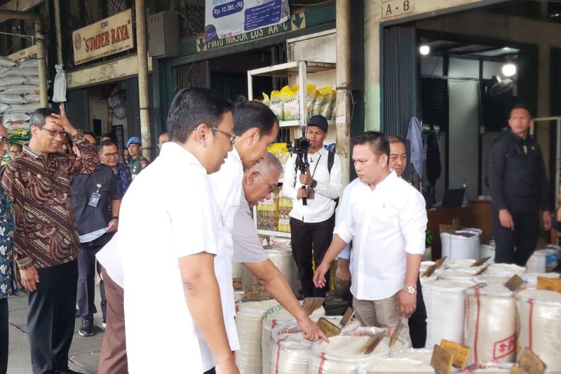 Stok Melimpah, Jokowi Ungkap Penyebab Harga Beras Melonjak dan Langka di Pasaran