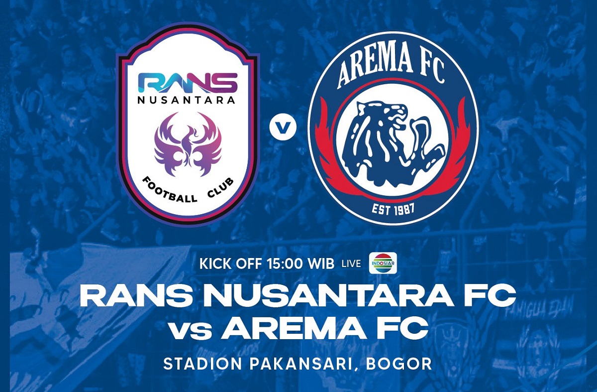 Link Live Streaming BRI Liga 1 2022/2023: RANS Nusantara FC vs Arema FC