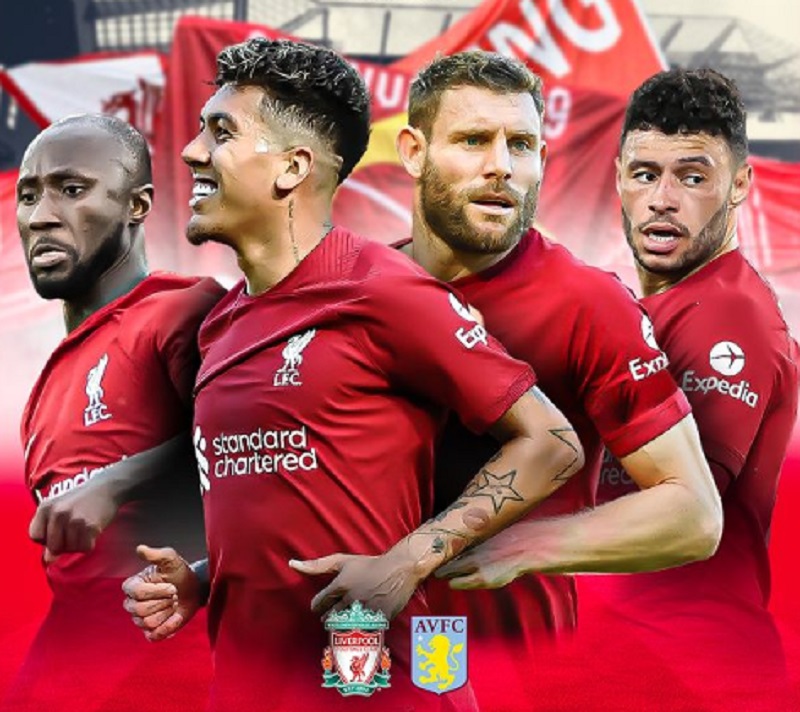 Link Live Streaming Liga Inggris 2022/2023: Liverpool vs Aston Villa