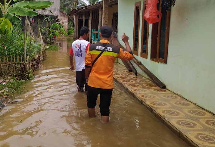 Banjir Terjang Desa Citasuk Serang Banten, 63 Rumah Terdampak