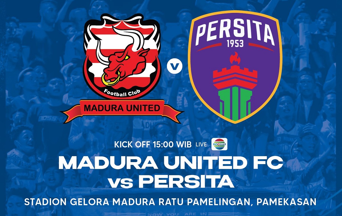 Link Live Streaming BRI Liga 1 2022/2023: Madura United vs Persita Tangerang