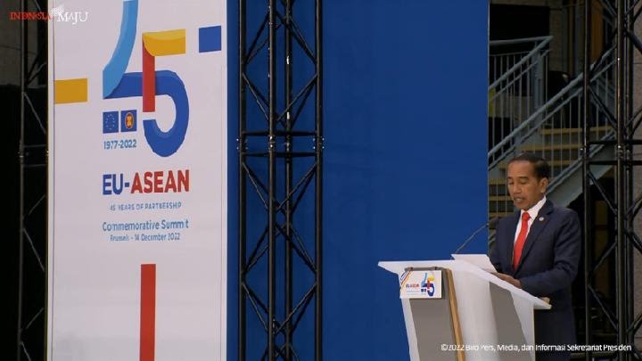 Sengketa Nikel, Jokowi Dorong Kemitraan ASEAN dan Uni Eropa (UE) Inklusif dan Berkelanjutan