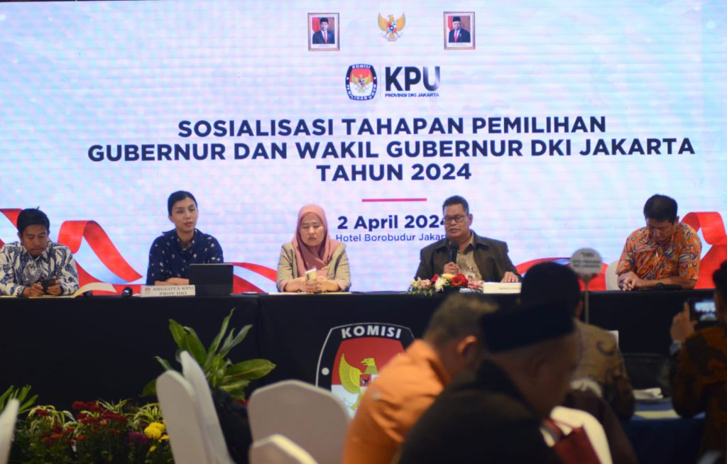 KPU Buka Tahapan Pilgub DKI Jakarta 2024, Pembentukan KPPS Dimulai 17 April
