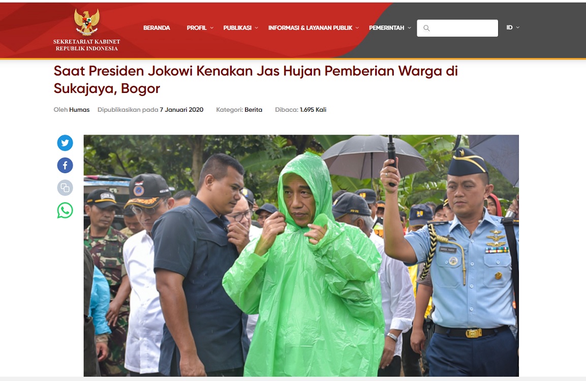 Kata Kunci 'Monyet Pake Jas Hujan' di Google Muncul Foto Presiden Jokowi, Penghinaan Terhadap Kepala Negara?