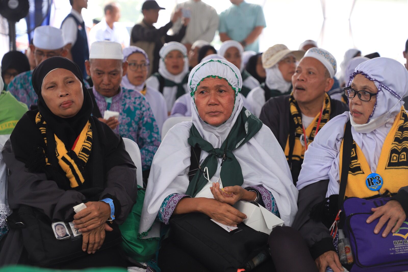 Jamaah Haji Kloter Pertama Banten Tiba di Tanah Air, Perdana Dijemput Keluarga di Asrama Haji Tangerang 