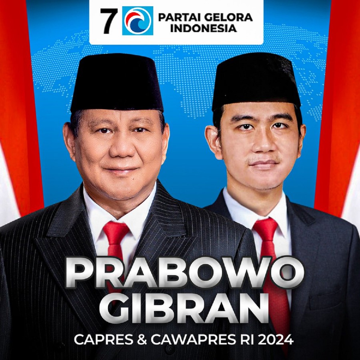 Partai Garuda Dukung Gibran Rakabuming Jadi Cawapres Prabowo Subianto